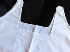 ANTIK LEINEN DAMEN NACHTHEMD