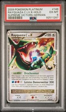 2009 POKEMON PLATINUM SUPREME VICTORS #146 RAYQUAZA C LV.X-HOLO PSA 6 EX-MT
