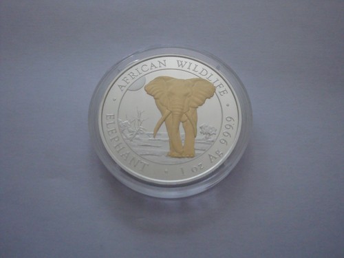 Silbermünze oz african - 1, oz,african