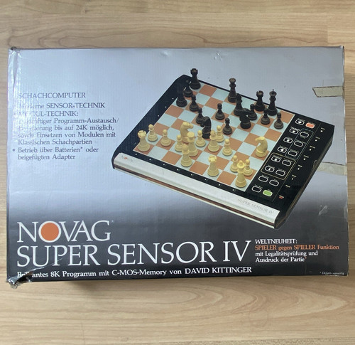 Schachcomputer novag super - schachcomputer,