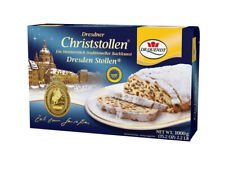 Original Dresdner Christstollen 1kg/1000g Rosinen Stollen von Dr.Quendt i.Karton