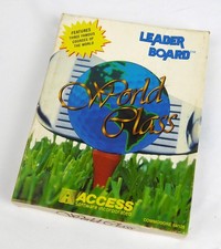 Commodore 64 Disk C64 in OVP -- WORLD CLASS LEADERBOARD (Access) --