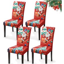 Stuhlhussen, 4er Set, elastic