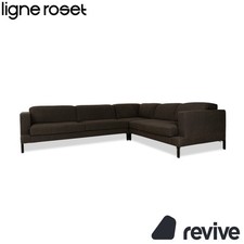 ligne roset Stoff Ecksofa Grau Sofa Couch