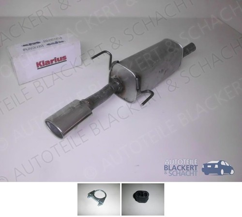 Auspuff endtopf anbauteile - endtopf,