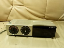 Sony Digimat ICF-C55W FM/AM Digital Clock Radio Wecker  RARITÄT 1981