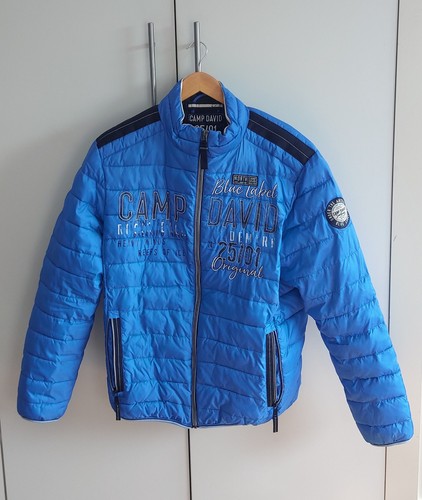 Camp david steppjacke blau - steppjacke, gr