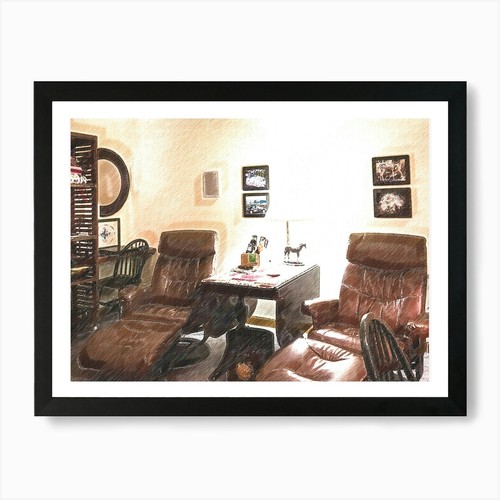 Eames chairs kunstdruck - eames,