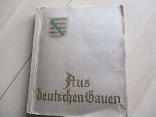 SAMMELBILDERALBUM  ZIGARETTENBILDER ALBUM - AUS DEUTSCHEN GAUEN - / MONOPOL 1934