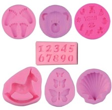 Silikonform Baby Geburt Taufe