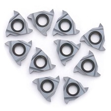 10x CNC Hartmetall Einsatzschneider 11IR A60 Wendeplatten für Drehmeißel mit Box