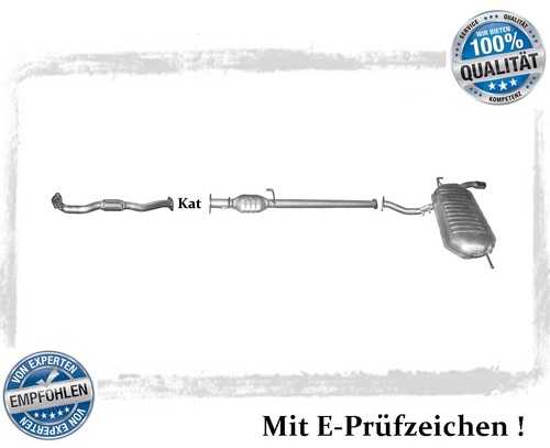Auspuffanlage kia sportage 0 - sportage, 2.0