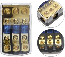 KFZ Sicherungshalter Verteilerblock 3 Wege mit 60 Ampere Mini ANL Sicherung DHL