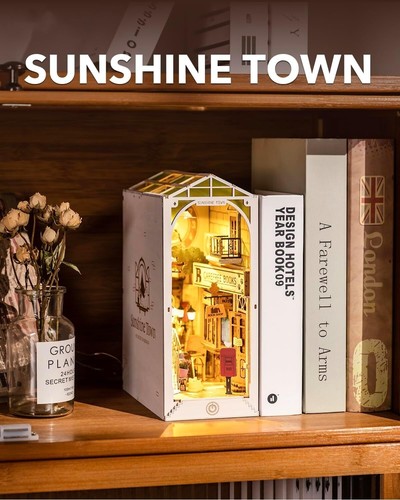 Rolife diy book nook - rolife,