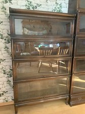 Globe Wernicke mit 4 Einheiten / Regalen Aus Eiche ,  Stapelbar Bücherschrank