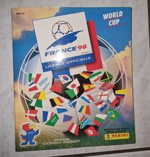 Panini WM 1998 Sammelalbum WC 98 KOMPLETT Album mit allen Sticker Stickeralbum