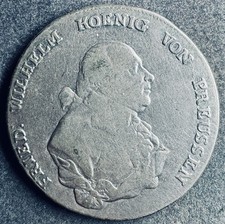 1 Thaler 1791 A Preussen