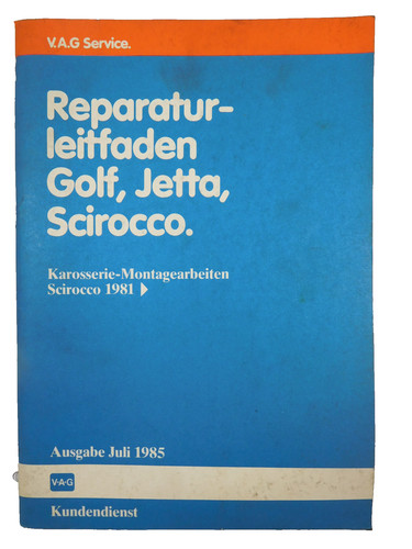 Reparaturleitfaden scirocco - reparaturleitfaden, gt