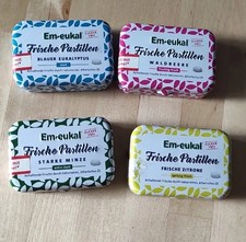 4x Blechdose Em-eukal, Set, Leer