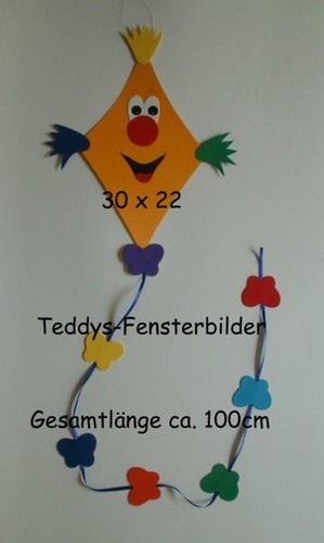 Teddys fensterbilder - fensterbilder, ´