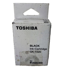 1x Original Toshiba GK-1020 Black für e Studio 60F Tintenpatrone Faxpatrone NEU