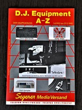 Deejay Equipment Katalog 1992, 80S, Akai Vestax Numark Dynacord Technics Rodec
