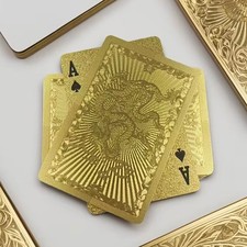 Pokerkarten Set Goldener