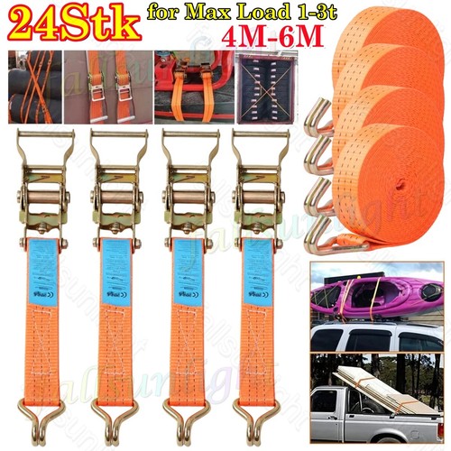 24x spanngurte mit ratsche und - spanngurte,