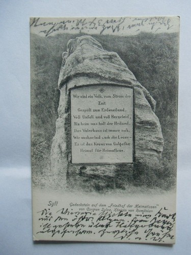 Ansichtskarte sylt 1907 - sylt,