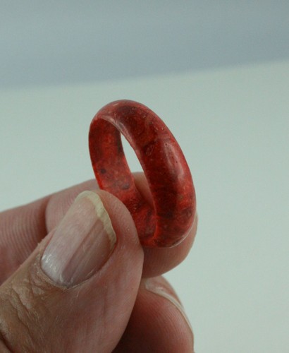 Ring aus koralle verschiedene - ring,
