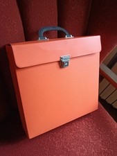 Schallplatten Box Tragetasche Koffer vintage 70er Aufbewahrung