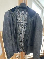 Desigual Blazer Sakko Herren Größe 54 Blau Meliert