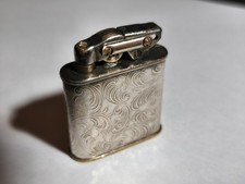 Altes Karl Wieden 650 KW Benzin-Feuerzeug in 835er Silber-Hülle