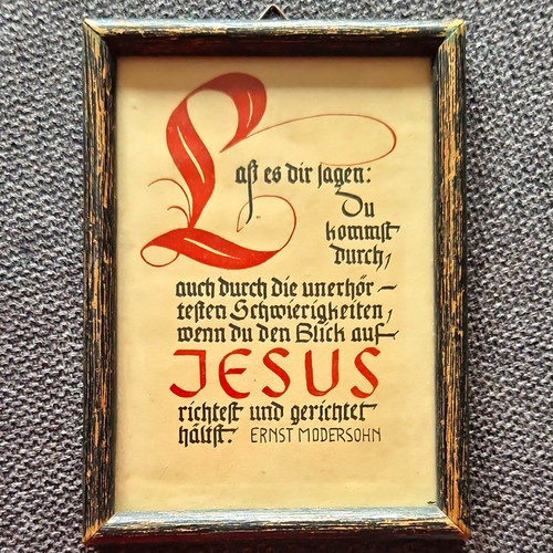 Gerahmtes christliches bild - christliches,