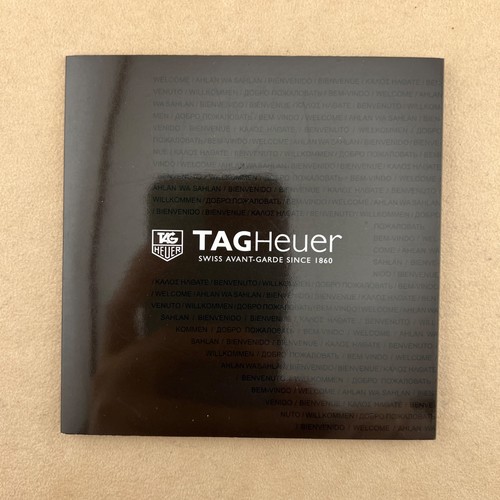 Tag heuer carrera - tag, booklet