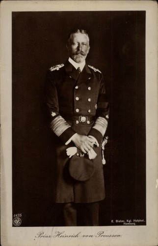 Großadmiral prinz albert - ak,