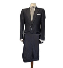 HUGO BOSS SELECTION Anzug 48 Baumwolle Seide festlich Hochzeit Cocktailparty