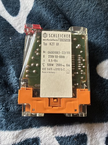 Schleicher zeitrelais kzt01 - schleicher,