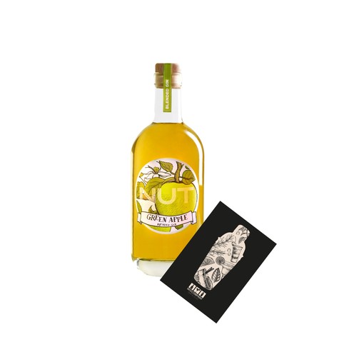 Nut blended gin green apple - blended,