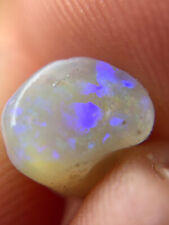 crystal Opal aus Lightning Ridge australien roh blaues Feuer 2.685 ct rough gem