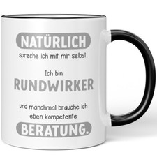 Natürlich spreche ich mit - , mir