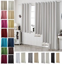 WOLTU Vorhang Gardine BLICKDICHT Verdunkelung mit Öse Kräuselband Thermogardine