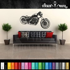 Wandtattoo Motorrad Bobber VT