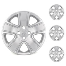 4x ORIGINAL Dacia Radkappe Radblende 15" Silber DOKKER LODGY LOGAN 2 403151898R