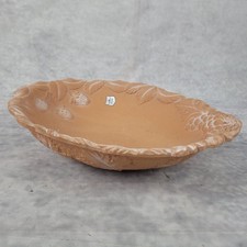 1 wunderschöne Ton Obstschale