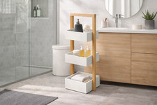 Standregal aus Holz mit 3