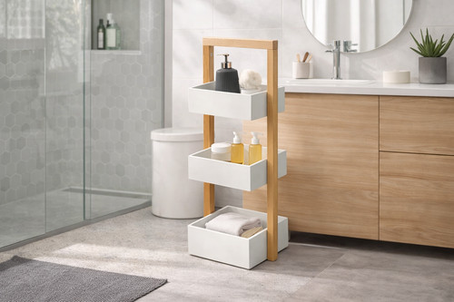 Standregal aus holz - standregal, mit