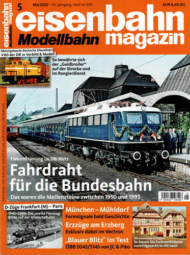 Eisenbahn modellbahn magazin - modellbahn,
