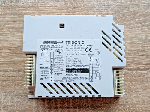 Tridonic 2x26 tc - pc, 2x26-4