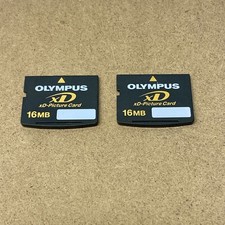 2x Olympus 16 MB xD Picture